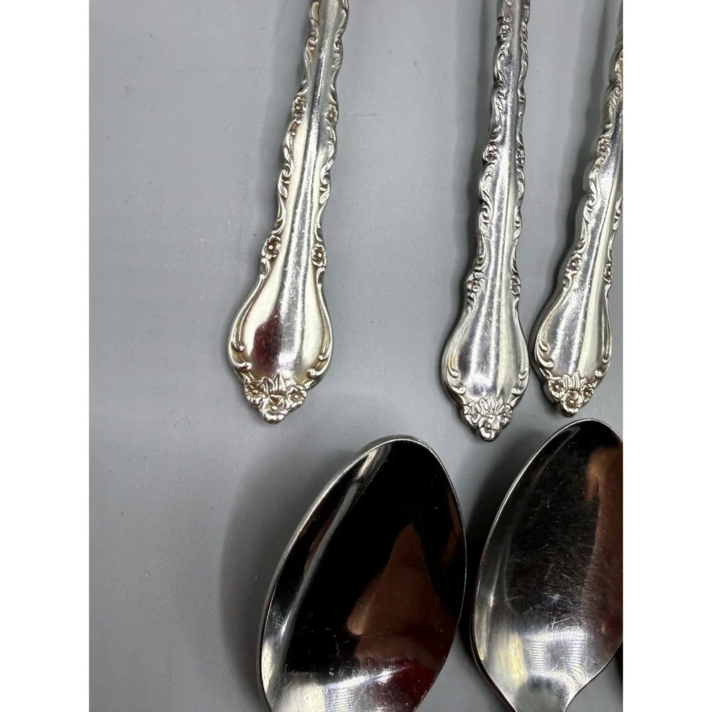 International Stainless Deluxe Gigi Spoon Set 20pc 16 Teaspoon 4 Soup Spoon